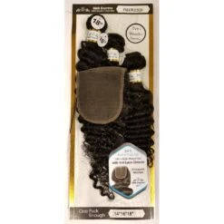 B & B Express Multipack + 4x4 Lace Closure - Pineapple Curl
