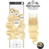 B & B Gold 100% Human Hair Bundles + 4x4 Lace Frontal - 613 2 B & B Gold 100% Human Hair Bundles + 4x4 Lace Frontal - 613 -Beauty Exchanges b b gold 100 human hair bundles 4x4 lace frontal 613 695930