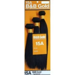 B & B Gold Multipack 100% Human Hair 15A Bundles - Natural Color
