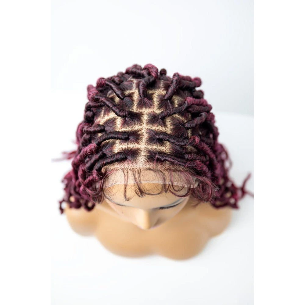 B & B Knotless Synthetic 100% Full HD Lace Wig - Knotless Loc 7 B & B Knotless Synthetic 100% Full HD Lace Wig - Knotless Loc - Image 5