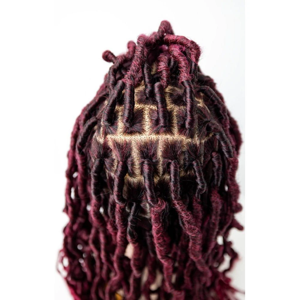 B & B Knotless Synthetic 100% Full HD Lace Wig - Knotless Loc 5 B & B Knotless Synthetic 100% Full HD Lace Wig - Knotless Loc - Image 3