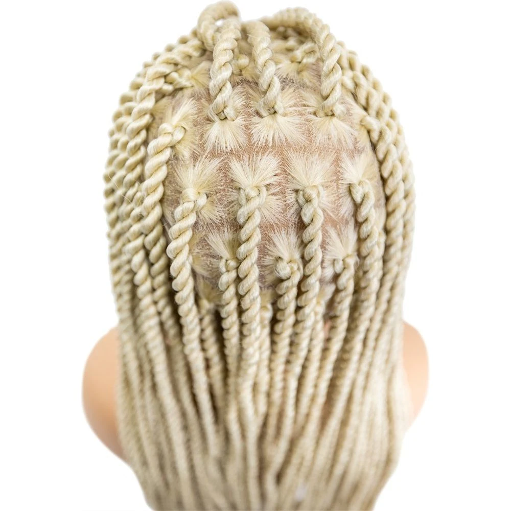 B & B Knotless Synthetic 100% Full HD Lace Wig - Senegal Twist 32" 11 B & B Knotless Synthetic 100% Full HD Lace Wig - Senegal Twist 32" - Image 9