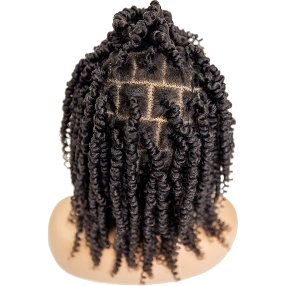 B & B Knotless Synthetic 100% Full HD Lace Wig - Spring Twist 12" 4 B & B Knotless Synthetic 100% Full HD Lace Wig - Spring Twist 12" - Image 2