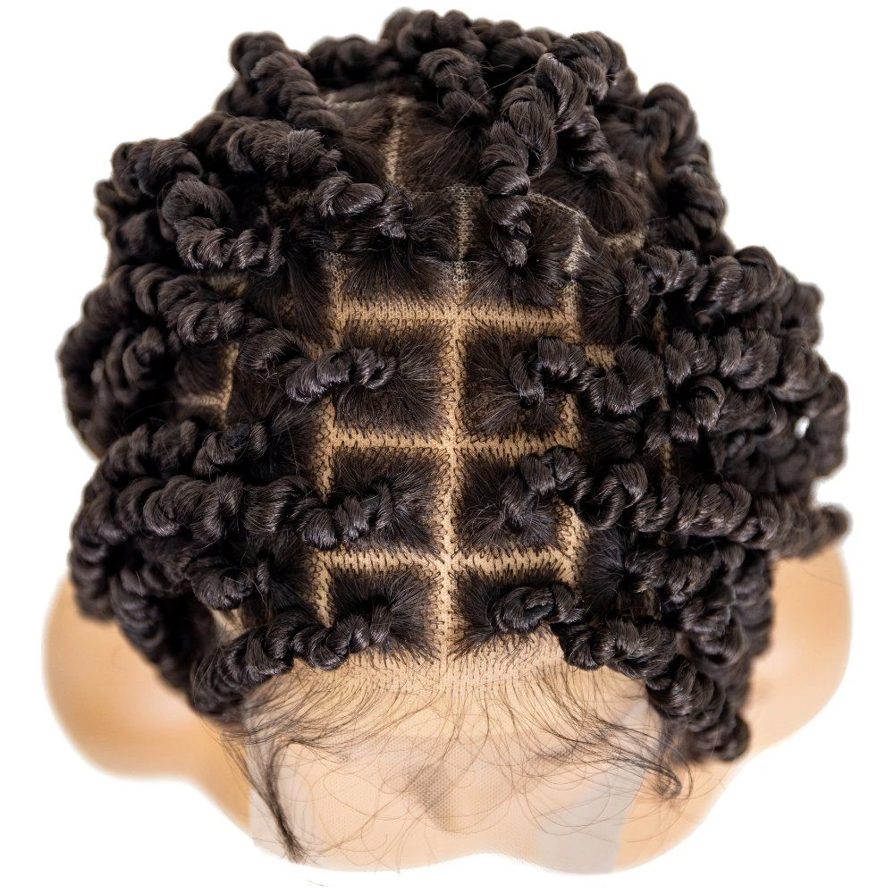 B & B Knotless Synthetic 100% Full HD Lace Wig - Spring Twist 12" 5 B & B Knotless Synthetic 100% Full HD Lace Wig - Spring Twist 12" - Image 3