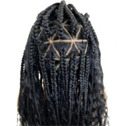 B & B Knotless Synthetic HD Lace Wig - Triangle Bohemian Box Braid 32” 13 B & B Knotless Synthetic HD Lace Wig - Triangle Bohemian Box Braid 32” -Beauty Exchanges b b knotless synthetic 100 full hd lace wig triangle bohemian box braid 32 144868