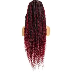 B & B Knotless Synthetic HD Lace Wig - Triangle Bohemian Box Braid 32” 15 B & B Knotless Synthetic HD Lace Wig - Triangle Bohemian Box Braid 32” -Beauty Exchanges b b knotless synthetic 100 full hd lace wig triangle bohemian box braid 32 214611
