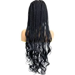 B & B Knotless Synthetic Braided Full Lace Wig - Micro Boho French Curl 33 B & B Knotless Synthetic Braided Full Lace Wig - Micro Boho French Curl -Beauty Exchanges b b knotless synthetic braided full lace wig micro boho french curl 376347