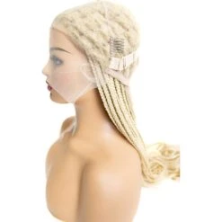 B & B Knotless Synthetic Braided Full Lace Wig - Micro Boho French Curl 26 B & B Knotless Synthetic Braided Full Lace Wig - Micro Boho French Curl -Beauty Exchanges b b knotless synthetic braided full lace wig micro boho french curl 430749
