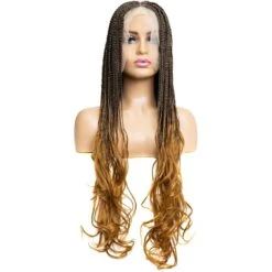 B & B Knotless Synthetic Braided Full Lace Wig - Micro Boho French Curl 32 B & B Knotless Synthetic Braided Full Lace Wig - Micro Boho French Curl -Beauty Exchanges b b knotless synthetic braided full lace wig micro boho french curl 824502
