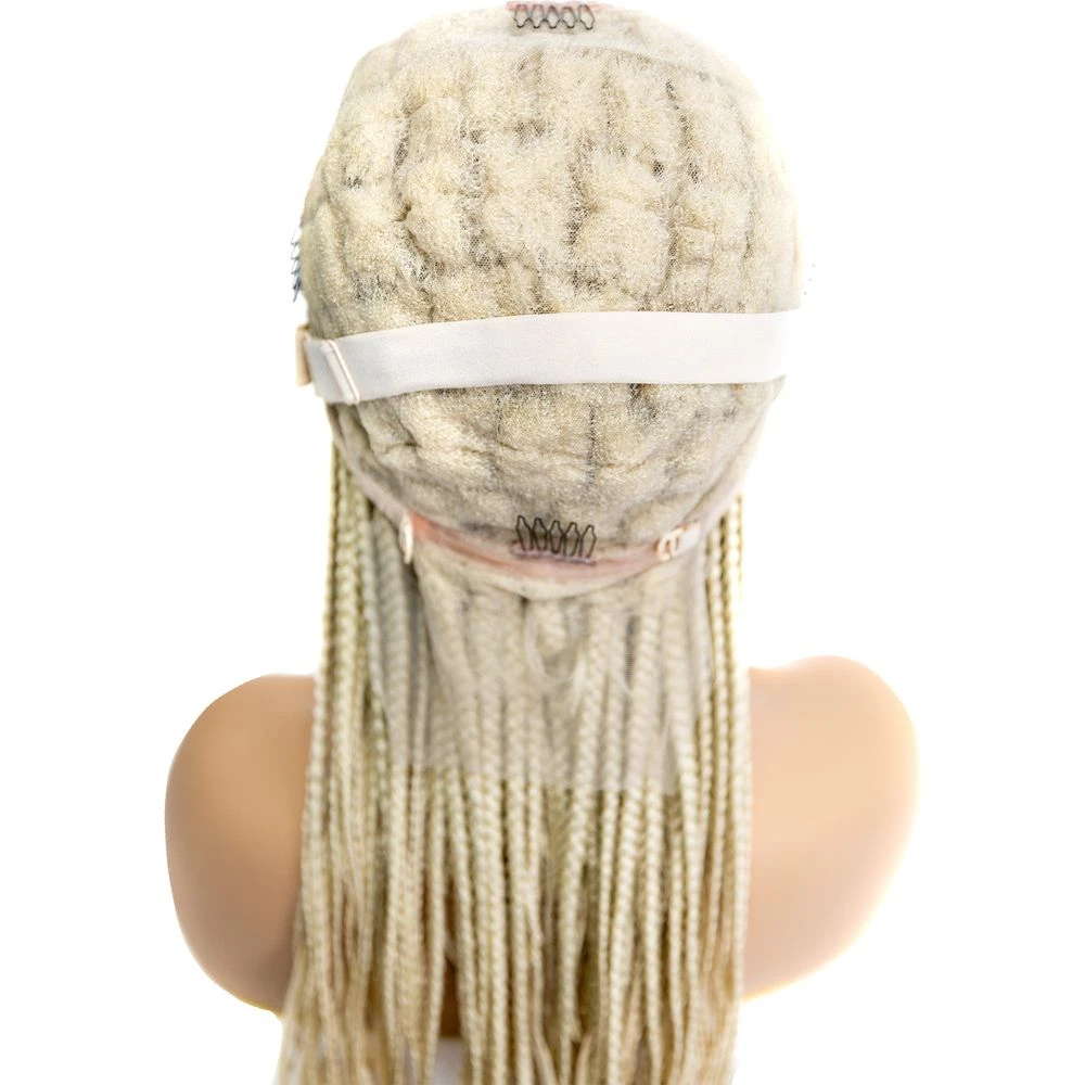 B & B Knotless Synthetic Braided Full Lace Wig - Micro Boho French Curl 13 B & B Knotless Synthetic Braided Full Lace Wig - Micro Boho French Curl - Image 11