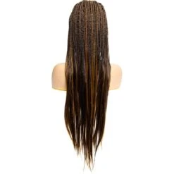 B & B Knotless Synthetic Braided Full Lace Wig - Micro Boho Silky Straight 30" 23 B & B Knotless Synthetic Braided Full Lace Wig - Micro Boho Silky Straight 30" -Beauty Exchanges b b knotless synthetic braided full lace wig micro boho silky straight 30 137162