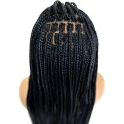Beauty Exchanges -Beauty Exchanges b b knotless synthetic braided full lace wig micro boho silky straight 30 199479