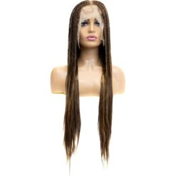 B & B Knotless Synthetic Braided Full Lace Wig - Micro Boho Silky Straight 30" 22 B & B Knotless Synthetic Braided Full Lace Wig - Micro Boho Silky Straight 30" -Beauty Exchanges b b knotless synthetic braided full lace wig micro boho silky straight 30 547522