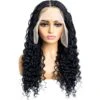 B & B Knotless Synthetic Full Lace Braided Wig - Micro Deep Wave 24"
