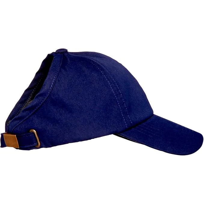 RED By KISS Satin-Lined Backless Baseball Cap - Blue 7 RED By KISS Satin-Lined Backless Baseball Cap - Blue - Image 5