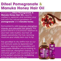 Difeel Pomegranate And Manuka Honey Hair Oil – 7.1 Oz & 8 Oz 16 Difeel Pomegranate And Manuka Honey Hair Oil – 7.1 Oz & 8 Oz -Beauty Exchanges b7
