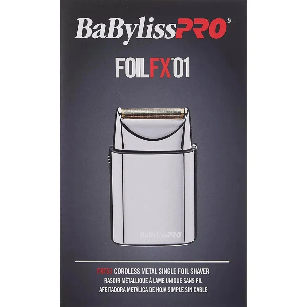 Babyliss Pro BaBylissPRO FoilFX 01 Single Foil Shaver – FXFS1 3 Babyliss Pro BaBylissPRO FoilFX 01 Single Foil Shaver – FXFS1