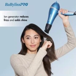 Babyliss Pro BaBylissPRO Nano Titanium Hair Dryer – Blue – 2000W 13 Babyliss Pro BaBylissPRO Nano Titanium Hair Dryer – Blue – 2000W -Beauty Exchanges babylisspro nano titanium hair dryer blue 2000w professional ionic technology for fast drying and smooth hair 236981