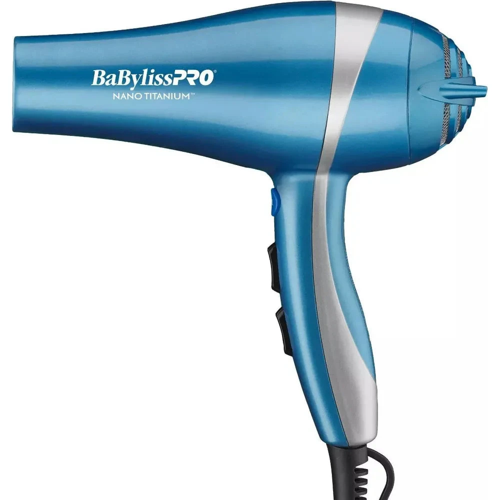 Babyliss Pro BaBylissPRO Nano Titanium Hair Dryer – Blue – 2000W 3 Babyliss Pro BaBylissPRO Nano Titanium Hair Dryer – Blue – 2000W