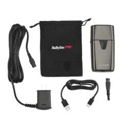 Babyliss Pro BaBylissPRO UVFoil UV-Disinfecting Metal Double-Foil Shaver – FXLFS2 -Beauty Exchanges babylisspro uvfoil uv disinfecting metal double foil shaver professional shaving performance with uv sanitation model fxlfs2 949875