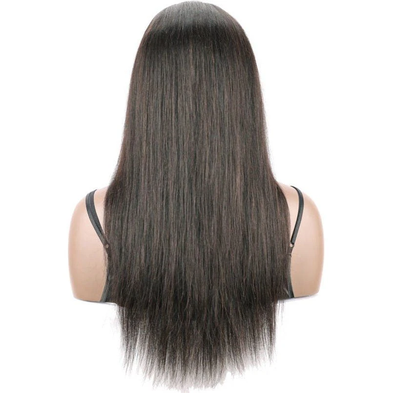 B&B Gold 13x4 100% Brazilian Human Hair Lace Front Wig - Natural Color 7 B&B Gold 13x4 100% Brazilian Human Hair Lace Front Wig - Natural Color - Image 5