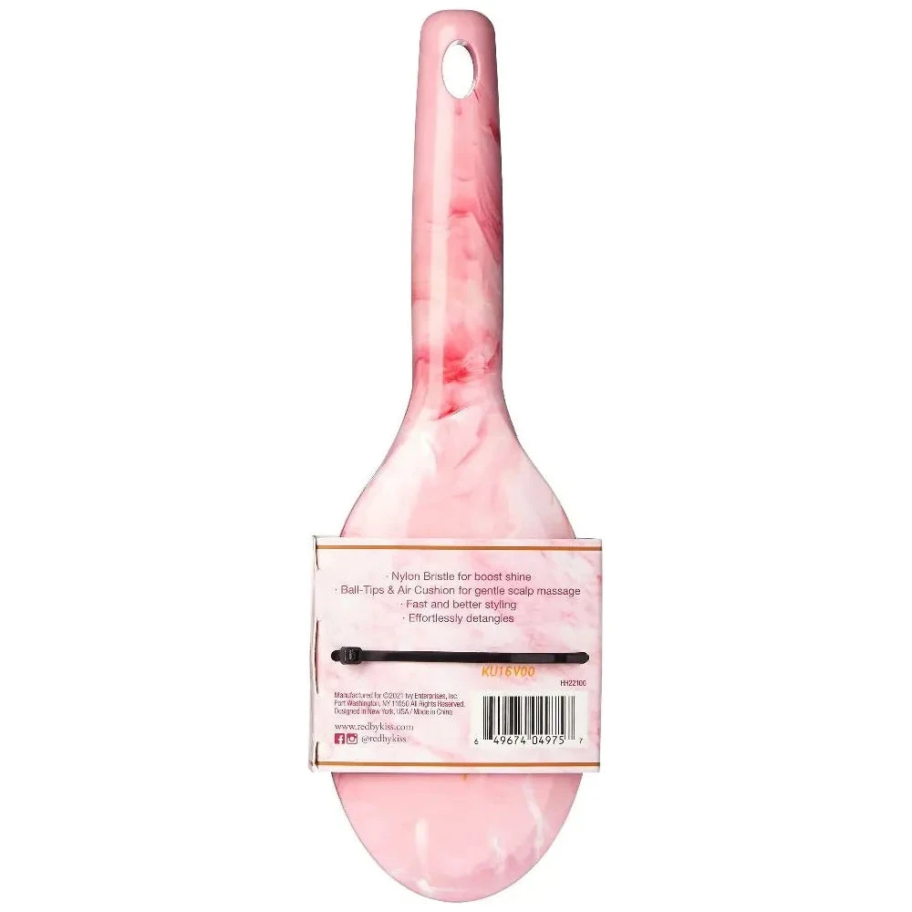 Red By Kiss Marblous Round Paddle Brush – Standard Round Paddle 7 Red By Kiss Marblous Round Paddle Brush – Standard Round Paddle - Image 5