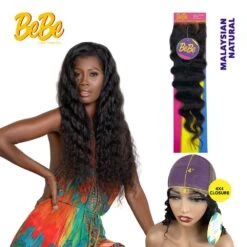 Rio BeBe 100% Virgin Human Hair 4x4 Closure - Malaysian