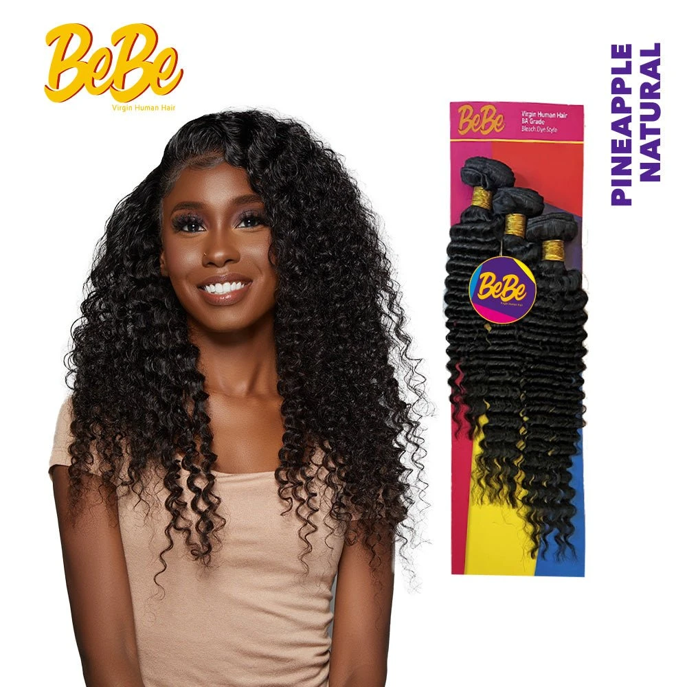 Rio BeBe 100% Virgin Human Hair Multipack - Pineapple Wave 3 Rio BeBe 100% Virgin Human Hair Multipack - Pineapple Wave