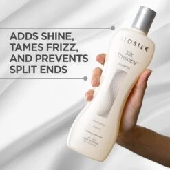 CHI BioSilk Silk Therapy Shampoo – 12oz -Beauty Exchanges biosilk silk therapy shampoo gentle sulfate free cleanser for smooth shiny hair 12oz 741978