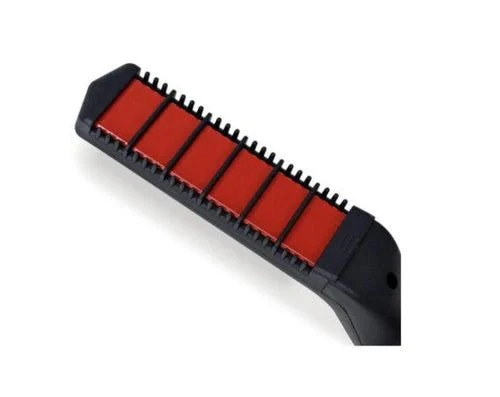 Red Black Ice Straightening Comb – Heated Styling Tool For Hair & Beard 6 Red Black Ice Straightening Comb – Heated Styling Tool For Hair & Beard - Image 4