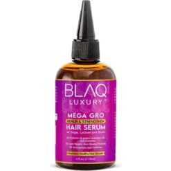 Blaq Luxury Mega Gro Repair And Strengthen Hair Serum 4oz