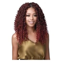 Bobbi Boss Crochet Braid 3X Passion Twist - Boho Style 14"
