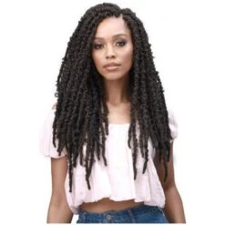Bobbi Boss Pre-Looped Crochet Braids 3X Cali Butterfly Locs 18"