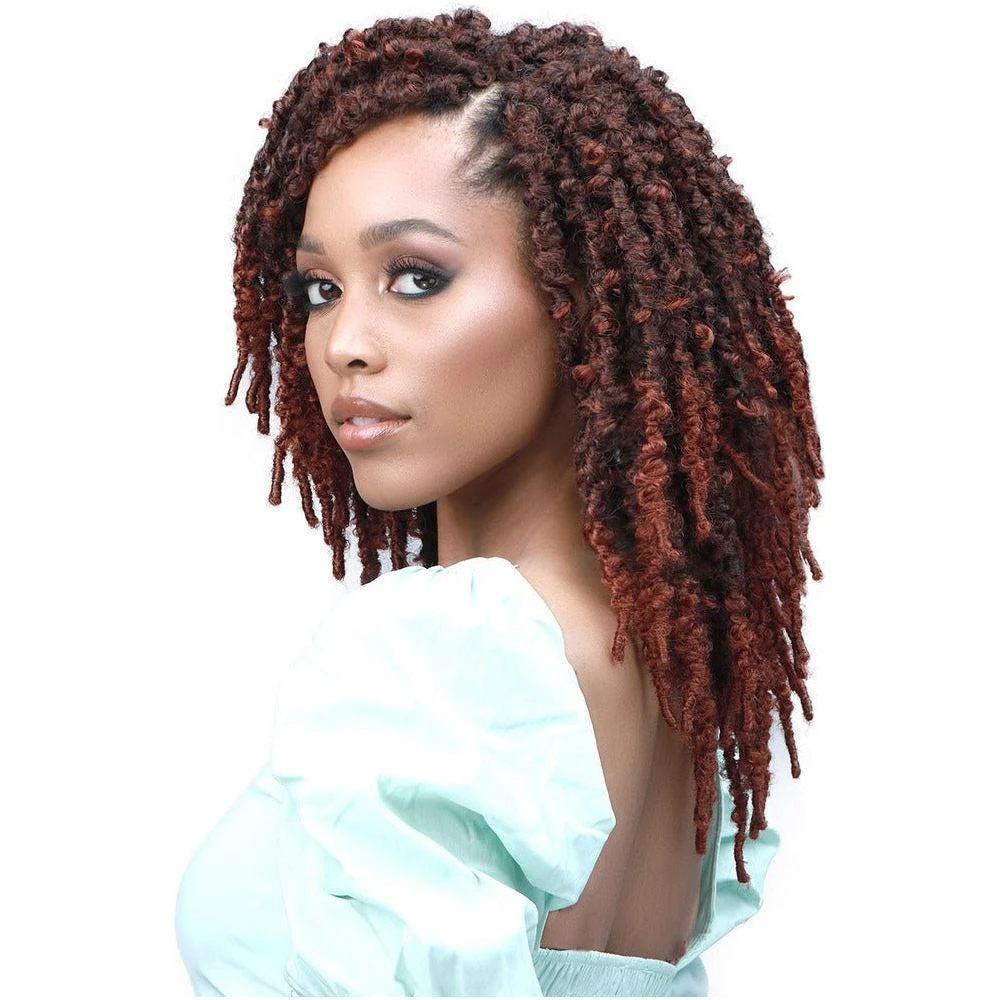 Bobbi Boss Pre-Looped Crochet Braids - Cali Butterfly Locs 3x 10" 4 Bobbi Boss Pre-Looped Crochet Braids - Cali Butterfly Locs 3x 10" - Image 2