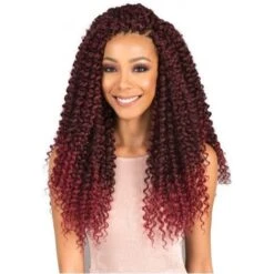 Bobbi Boss Synthetic Curly Crochet - Brazilian Water Wave 18"