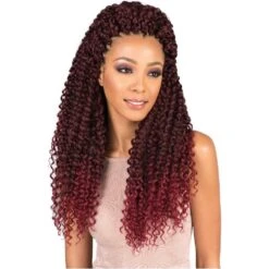 Bobbi Boss Synthetic Curly Crochet - Brazilian Water Wave 22" -Beauty Exchanges bobbi boss synthetic curly crochet brazilian water wave 22 756829