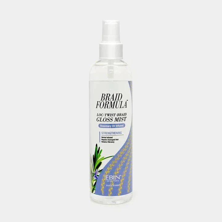 Braid Formula Gloss Mist – Rosemary Oil / Citrus Oil / Aloe Infused – 8.5 oz 3 Braid Formula Gloss Mist – Rosemary Oil / Citrus Oil / Aloe Infused – 8.5 oz
