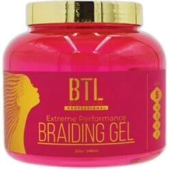 BTL Braiding Gel Extreme - Strong Hold Lightweight Formula For Braids Locs Twists 12 BTL Braiding Gel Extreme - Strong Hold Lightweight Formula For Braids Locs Twists -Beauty Exchanges btl braiding gel extreme ultimate hair styling solution for braids locs twists long lasting strong hold non greasy lightweight formula natural ingredients for h 845726