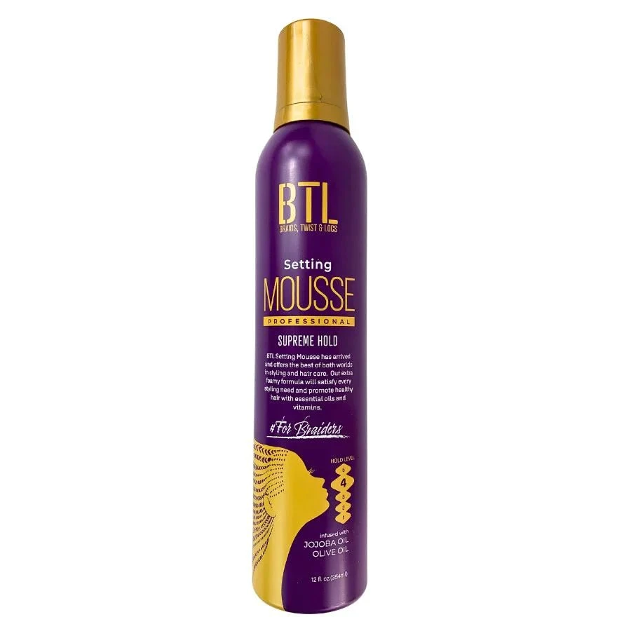 BTL Extreme Hold Setting Mousse - Enhanced Moisture Hair Styling 12 Oz 5 BTL Extreme Hold Setting Mousse - Enhanced Moisture Hair Styling 12 Oz - Image 3