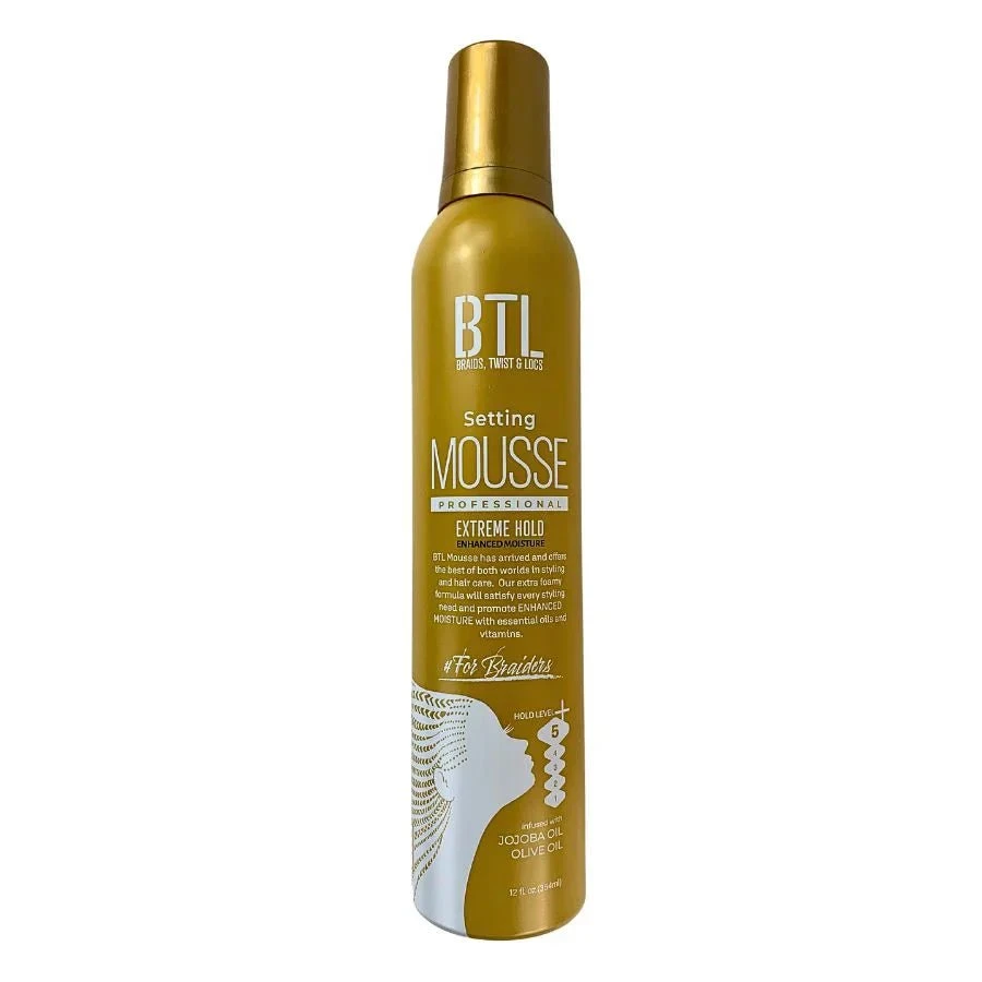 BTL Extreme Hold Setting Mousse - Enhanced Moisture Hair Styling 12 Oz 4 BTL Extreme Hold Setting Mousse - Enhanced Moisture Hair Styling 12 Oz - Image 2