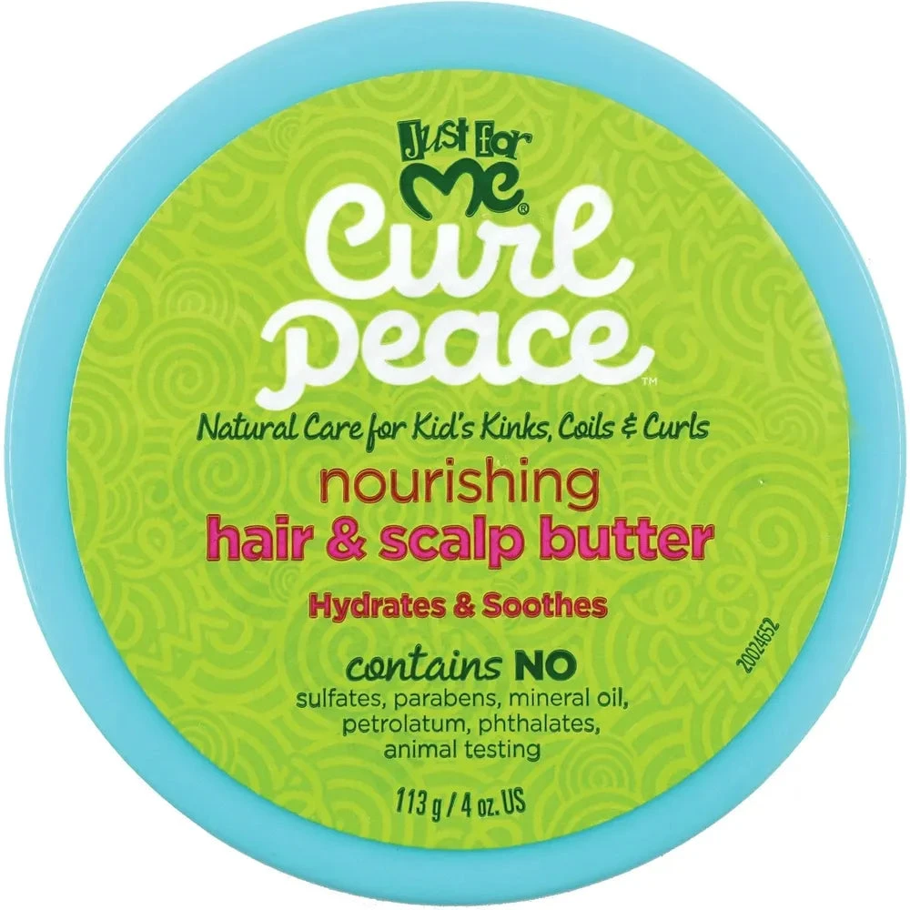 Just For Me Curl Peace Nourishing Hair & Scalp Butter – 4 Oz 5 Just For Me Curl Peace Nourishing Hair & Scalp Butter – 4 Oz - Image 3