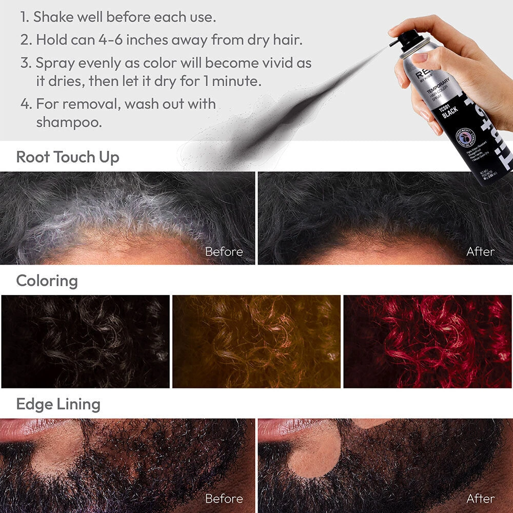 Red Kiss Tintation Temporary Hair Color Root Touch Up Spray – L 7 Red Kiss Tintation Temporary Hair Color Root Touch Up Spray – L - Image 5