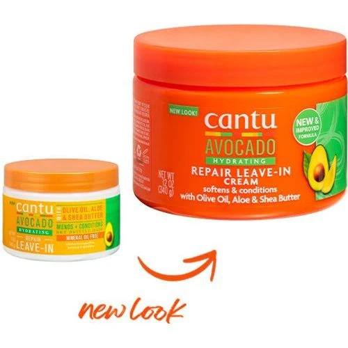 Cantu Avocado Hydrating Repair Leave-In Cream 12oz 3 Cantu Avocado Hydrating Repair Leave-In Cream 12oz
