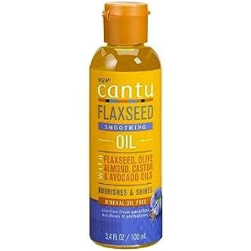Cantu Flaxseed Smoothing Oil 3.4oz 3 Cantu Flaxseed Smoothing Oil 3.4oz