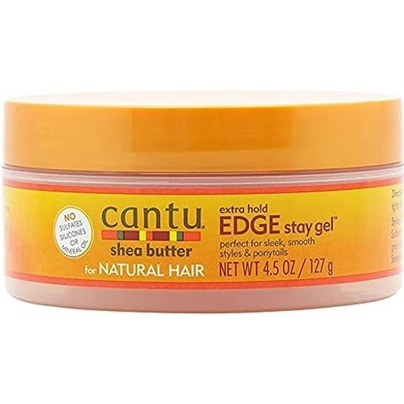 Cantu Shea Butter For Natural Hair Extra Hold Edge Stay Gel 2.25oz/4.5oz 5 Cantu Shea Butter For Natural Hair Extra Hold Edge Stay Gel 2.25oz/4.5oz - Image 3