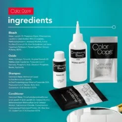 Color Oops Conditioning Bleach – 1 Application -Beauty Exchanges color oops conditioning bleach ammonia free lightening kit with coconut oil 1 application 161218