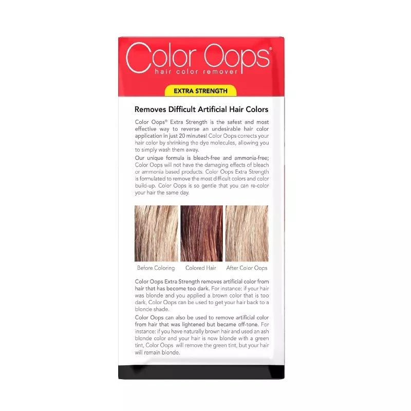 Color Oops Hair Color Remover – 4 Fl Oz 5 Color Oops Hair Color Remover – 4 Fl Oz - Image 3