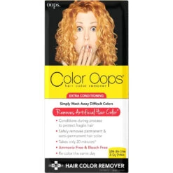 Color Oops Hair Color Remover – 4 Fl Oz 18 Color Oops Hair Color Remover – 4 Fl Oz -Beauty Exchanges color oops hair color remover 4 fl oz extra strength extra conditioning for fragile textured hair 518120