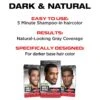 SoftSheen Dark And Natural 5 Minute Hair Color – Gray Coverage For Men 2 SoftSheen Dark And Natural 5 Minute Hair Color – Gray Coverage For Men -Beauty Exchanges cover11