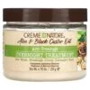 Creme Of Nature Anti-Breakage Overnight Treatment With Aloe And Black Castor Oil - 4.76 Oz